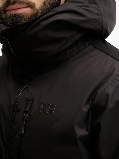 Helly Hansen Kvitfjell Race Hooded Ski Jacket In Black