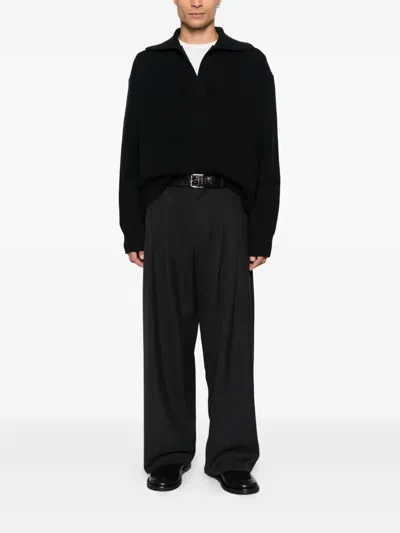 Studio Nicholson Nash Sweater In Blue