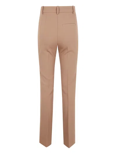 Pinko Belt Trousers In Brown