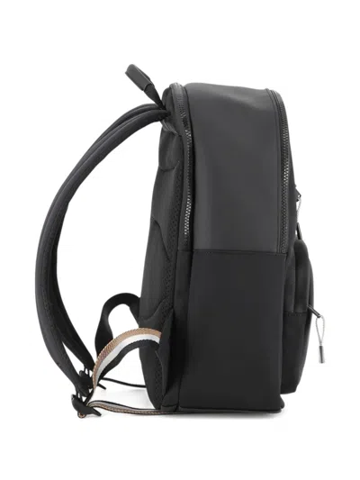 Bosswear Nylon Backpack In Black