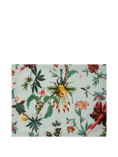 La Doublej X Beto Val Fantastic Creatures Floral Placemats (set Of Two) In Multi