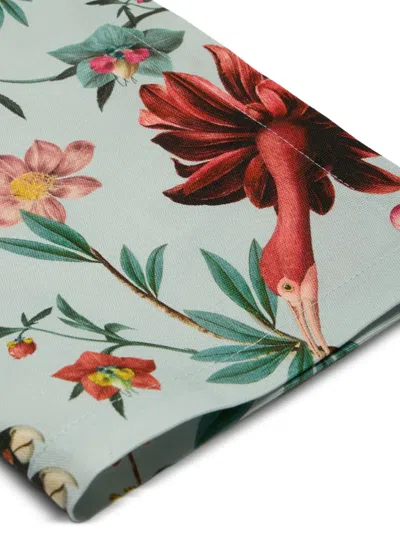 La Doublej X Beto Val Fantastic Creatures Floral Placemats (set Of Two) In Multi