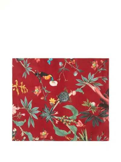 La Doublej X Beto Val Fantastic Creatures Placemats (set Of Two) In Red
