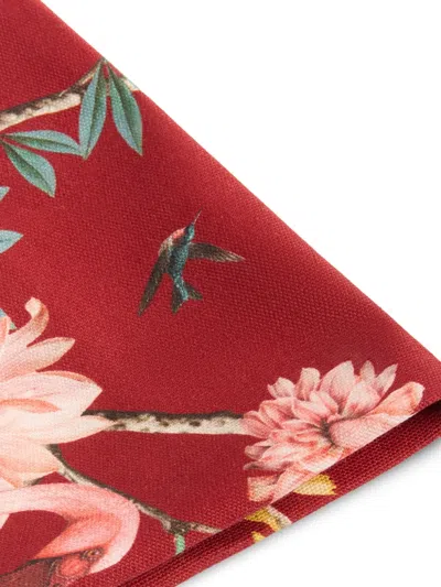 La Doublej X Beto Val Fantastic Creatures Placemats (set Of Two) In Red