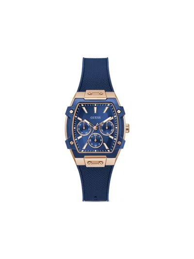 Guess Usa Chronograph Quartz 38mm In Blue