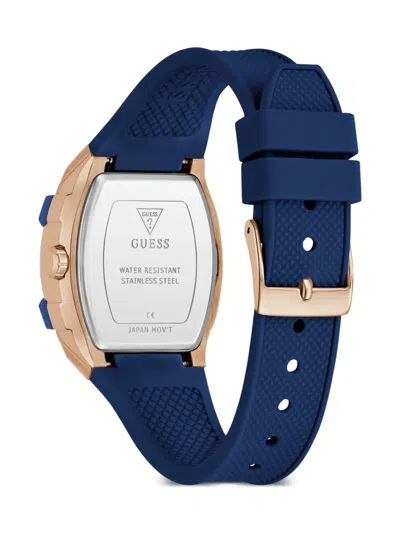 Guess Usa Chronograph Quartz 38mm In Blue