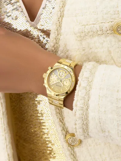 Guess Usa Harlow 38mm In Gold