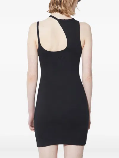 Ksubi Absinthe Cut-out Strap Dress In Black