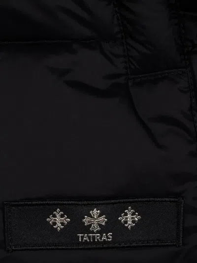 Tatras Hooded Padded Gilet In Black