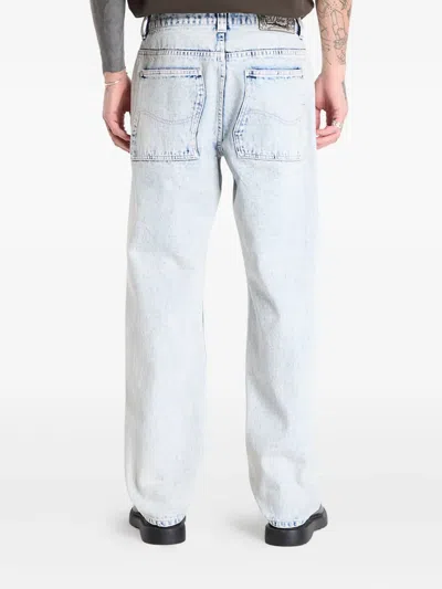 Dime Five-pockets Cotton Jeans In Blue