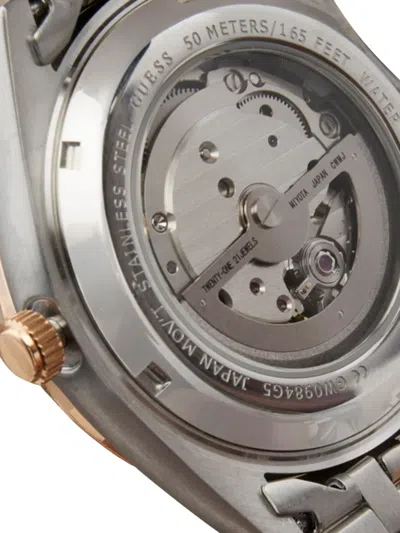 Guess Usa Skeleton Sub-dial 44mm In Gold