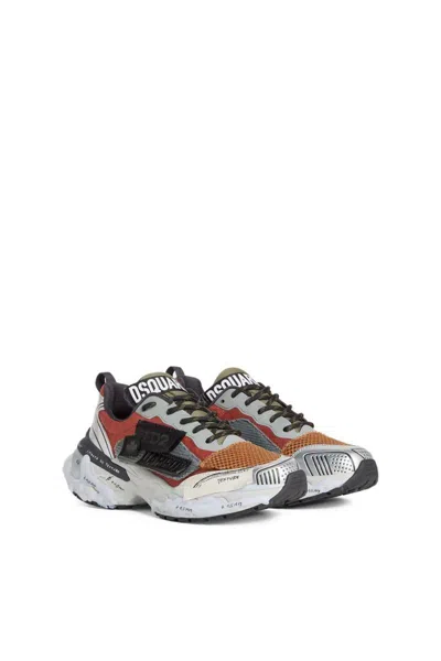 Dsquared2 Dsquared Men Multicolor Fabric Sneakers In Multi