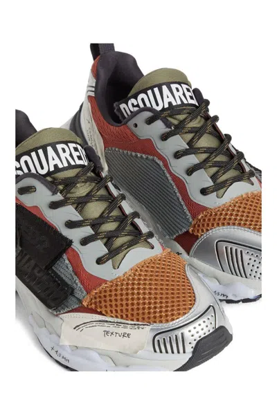 Dsquared2 Dsquared Men Multicolor Fabric Sneakers In Multi