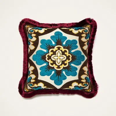 La Doublej Palazzo Cushion In Multi