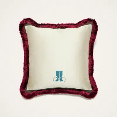 La Doublej Palazzo Cushion In Multi