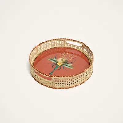 La Doublej Disk Placemat In Orange