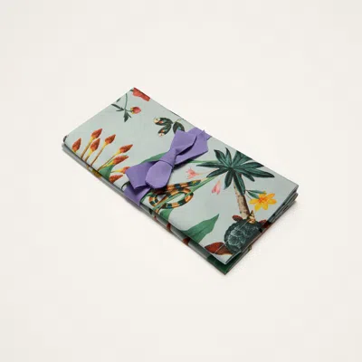 La Doublej Large Napkins Set Of 2 In Multi