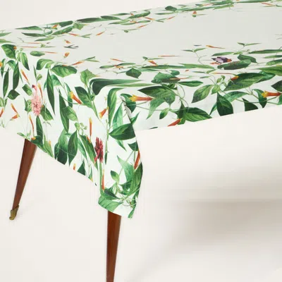 La Doublej Large Tablecloth In Green