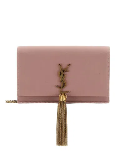 Saint Laurent Bag "kate" Cassandras In Pink