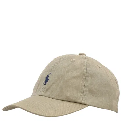 Polo Ralph Lauren Kids Cotton Chino Baseball Cap In Brown