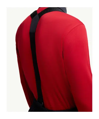 Moncler Grenoble Corduroy Dungarees In Blue