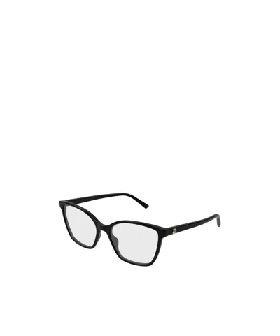 Gucci Eyewear Square Frame Glasses In Black