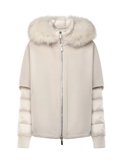 Moorer Pegaso Jacket - Cwr In Neutral