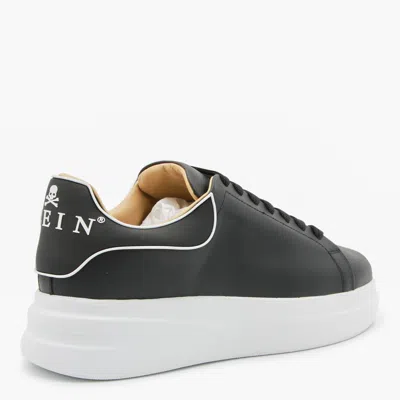 Philipp Plein Black Low-top Sneakers In Animal Print