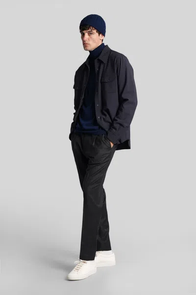 Aspesi M196 Knitwear In Blue Wool In Blue