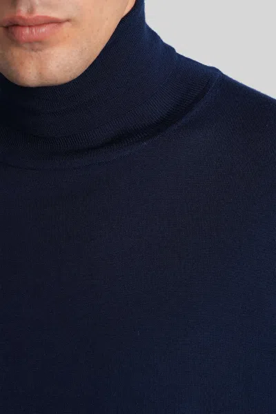Aspesi M196 Knitwear In Blue Wool In Blue