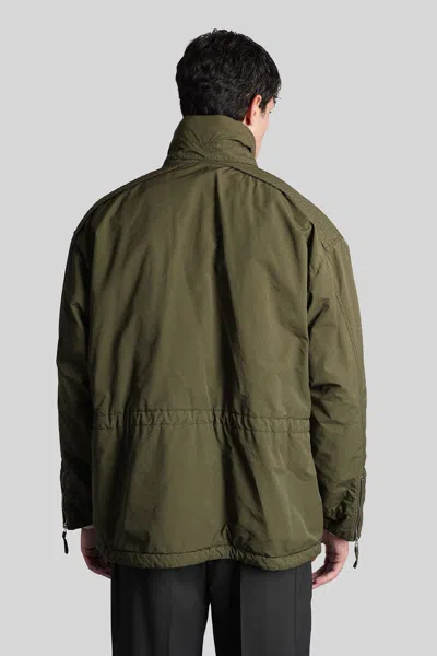 Aspesi Gravel Casual Jacket In Green Polyester In Green
