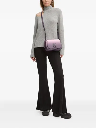 Hugo Boss Cutout Roll-neck Sweater In Gray