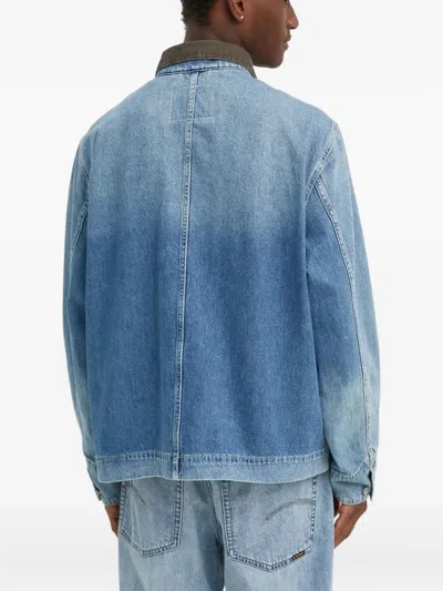 Levi's Pocket Zip Jacket In Blue