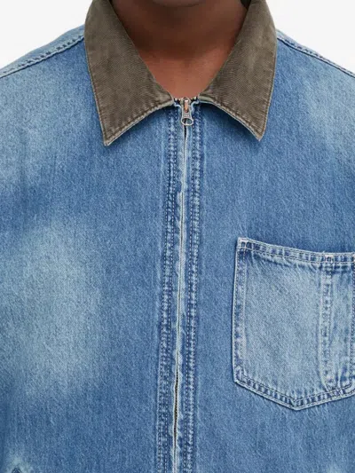 Levi's Pocket Zip Jacket In Blue