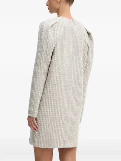 Iro Juliette Balloon Sleeves Mini Dress In White