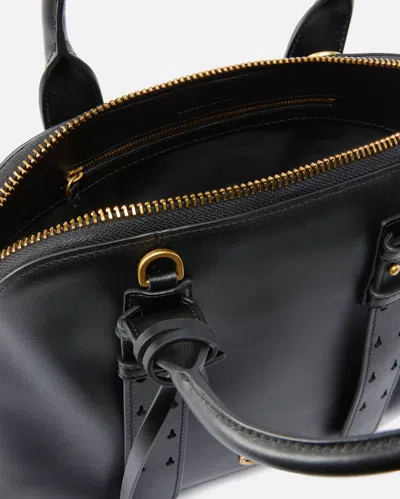 Pinko Bowling Bag Leather Shoulder Bag In Black