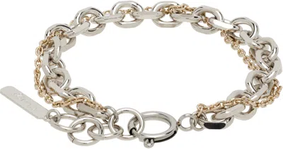Justine Clenquet Dana Bracelet In Metallic