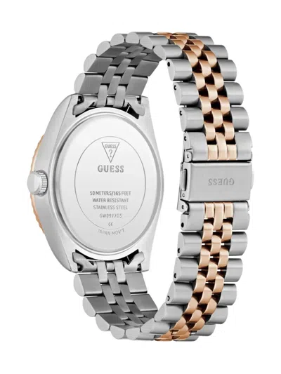 Guess Usa Stainless Steel 42mm In Multi