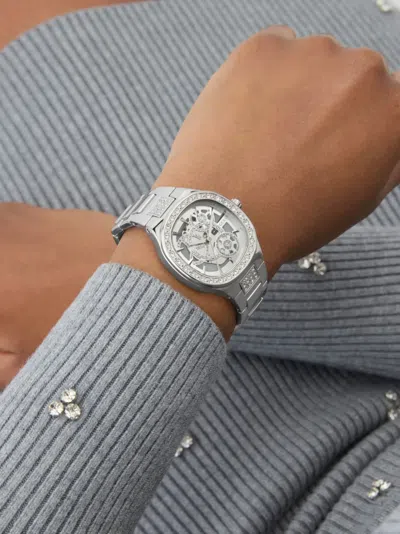 Guess Usa Electra 38mm In Silver