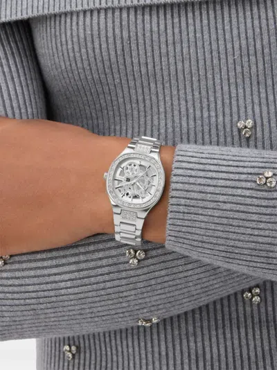 Guess Usa Electra 38mm In Silver