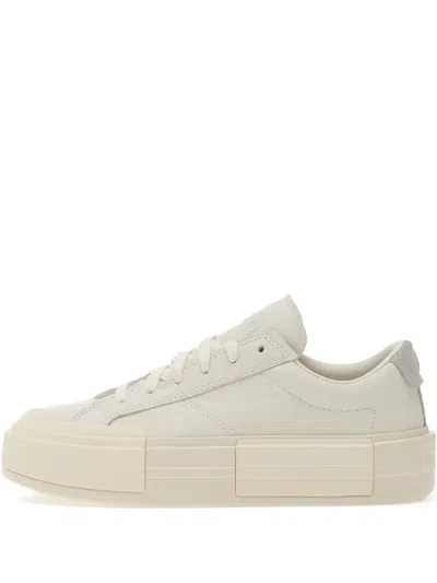 Converse Cruise Leather Sneakers In White
