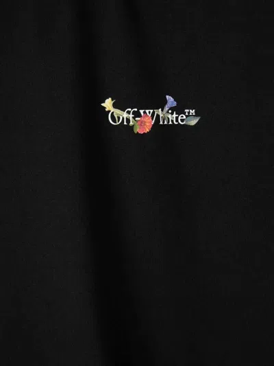 Off-white T-shirt With Logo In Black