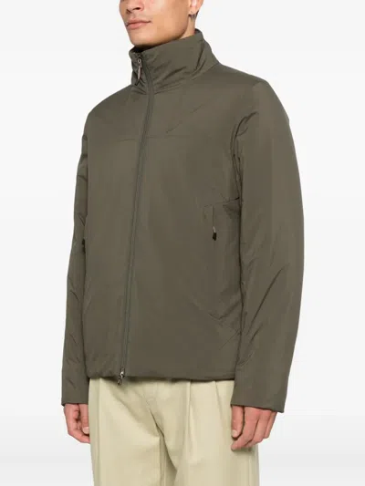 Sease High-neck Zip-up Jacket In Green