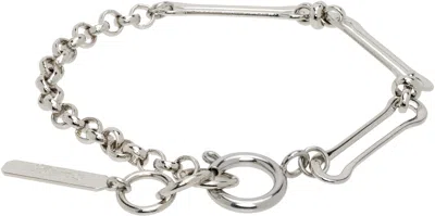 Justine Clenquet Peter Bracelet In Metallic