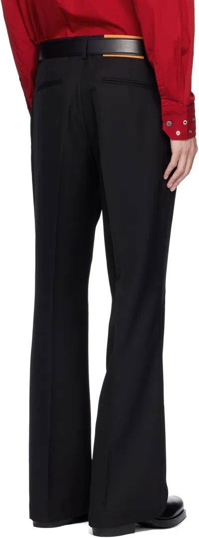 Second / Layer Black Passo Trousers In Black