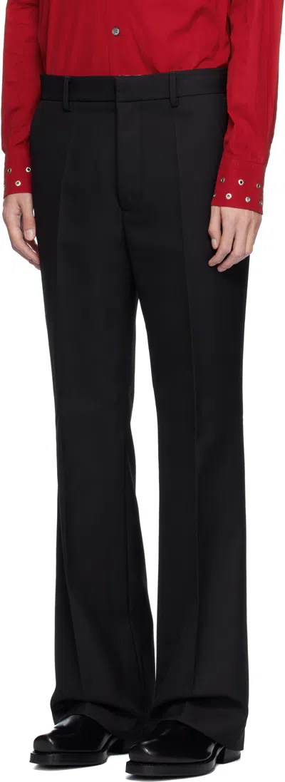 Second / Layer Black Passo Trousers In Black