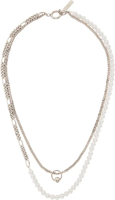 Justine Clenquet Willy Necklace In Metallic