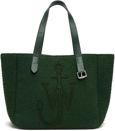 Jw Anderson Green Belt Tote In Green