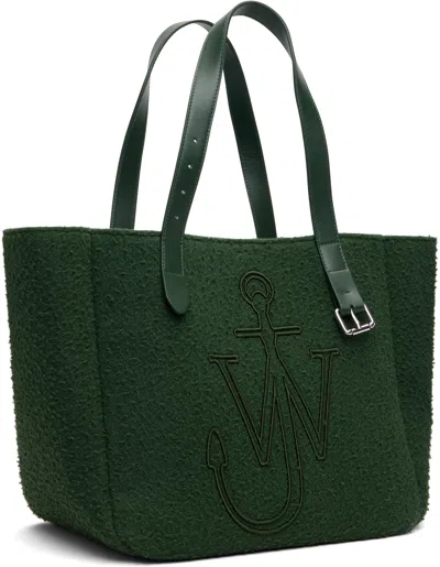 Jw Anderson Green Belt Tote In Green