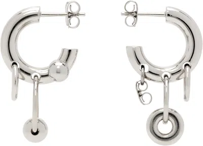 Justine Clenquet Cecilia Earrings In Metallic